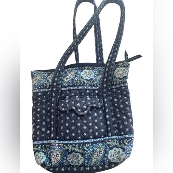 VERA BRADLEY Tote – Boho Floral Quilted Cotton, Lightweight, OS, EUC, Gift-Ready - Picture 3 of 9